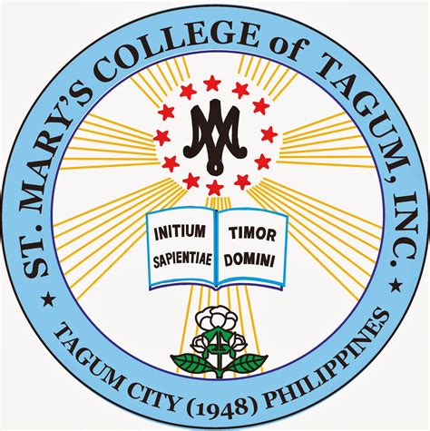 st. mary's college of tagum logo